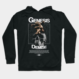 Genesis Demise Angel Skull Streetwear Graphic Design Hoodie